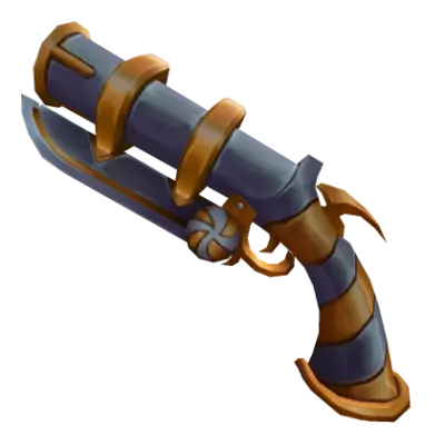 Gold Swirly Gun