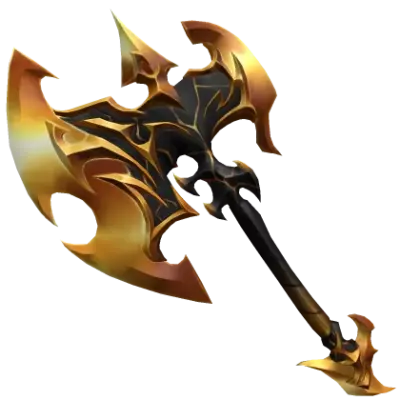 Gold Vampire's Axe